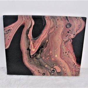 Hand painted abstract scenes